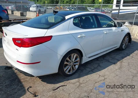2015 Kia Optima Sxl Turbo из США, поврежденный, VIN 5XXGR4A63FG397564